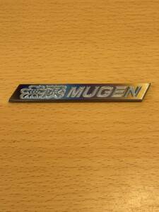 （純正）　MUGEN　無限　チタンエンブレム