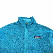 Patagonia ベターセーター XS ターコイズブルー フルジップ ジャケット アウトドア フリース パタゴニア Better Sweater 2015年製 25542_画像2