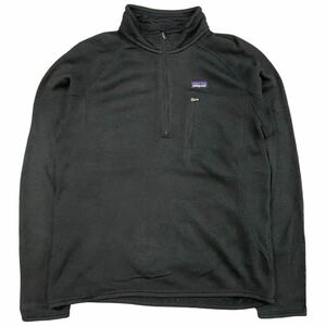 Patagonia ベターセーター M ブラック プルオーバー ハーフジップ フリース ジャケット パタゴニア Better Sweater 2013年製 25521