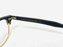 【モスコット メガネフレーム】MOSCOT LEMTOSH-MAC 49□23-148 Col.MATTE BLACK/MATTE GOLD_画像7