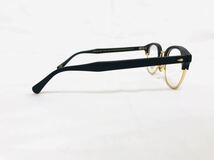 【モスコット メガネフレーム】MOSCOT LEMTOSH-MAC 49□23-148 Col.MATTE BLACK/MATTE GOLD_画像4