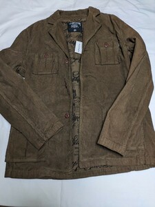 STUSSY WALKER JACKET 茶M 00s old ステューシー コーデュロイ