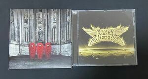 【2枚セット】BABYMETAL,ベビーメタル／BABYMETAL（来日記念限定盤CD+DVD),METAL TESISTANCE(輸入盤)