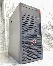 T2792 FUJITSU PRIMERGY TX1310 M3 Pentium G4560 3.50GHz メモリー8GB サーバー 現状品_画像1