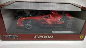 未開封新品　1/18マテル　フェラーリF2008キミ　ライコネンF1　ホットウィール