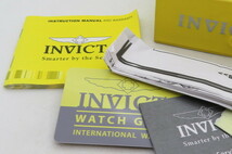 1円～【美品】INVICTA インビクタ 17202 クロノグラフ クォーツ メンズ腕時計　12-12-8_画像3