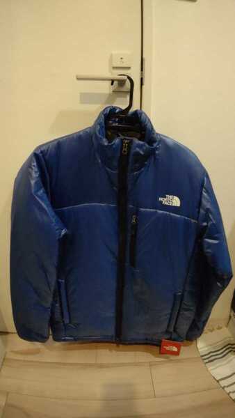 新品 タグ ノースフェイス THE NORTH FACE NY81700Z TRANGO LIGHT JACKET ナイロン ライト ジャケット ブルー PRIMAROFT ダウン 未使用 青