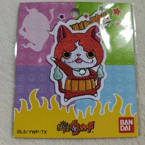 В том числе 〒! [Jibanyan] yo-kai watch ♪ Emblem-Ironing Новая Bandai Bandai Cat Cat Cat Point Original 4961367160911