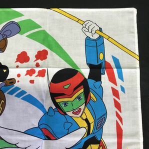 T2541 当時物 未使用 イタダキマン ハンカチ タイムボカンシリーズ タツノコプロ 日本製 希少 アニメの画像3