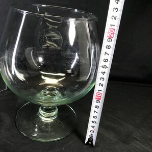 T2588 Vidreco LA MEDITERRANEA 特大 ブランデーグラス ワイングラス スペイン製 ガラス製 ビンテージ 検索）ゆうたろうの画像4