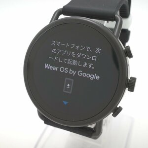 0711〇/スカーゲン スマートウオッチ SKAGEN Connected Falster 3 SKT5202 歩数・心拍数計 タッチスクリーン ブラックシリコン【1124】