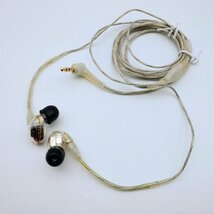 0789♪【ジャンク品・１円開始】SHURE シュア SE846G2CL 第2世代 有線イヤホン インイヤー 高遮音性テクノロジー 脱着式ケーブル クリア_画像4