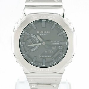 0776# カシオ/CASIO 腕時計 ジーショック G-SHOCK GM-B2100D-1AJF 電波ソーラー 20気圧防水 メンズ シルバー 【1124】