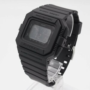 0868▲【訳有】 CASIO 腕時計 G-SHOCK DW-D5500BB-1JF 20気圧防水 耐衝撃性 ストリートスポーツ カジュアル メンズ ブラック【1124】