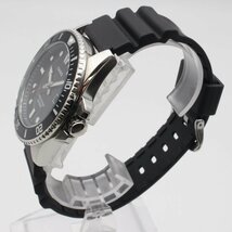 0870▲ CASIO 腕時計 CASIO Collection SPORTS MDV-107-1A1JF 20気圧防水 逆回転防止ベゼル マリンスポーツ メンズ ブラック【1124】_画像3