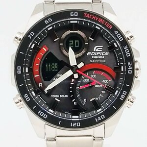 1038♪ / CASIO カシオ EDIFICE エディフィス ECB-900YDB-1AJF 腕時計 ソーラー式 アナデジ Bluetooth対応 メンズ シルバー【1124】