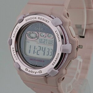 1030# カシオ/CASIO 腕時計 ベビージー BABY-G BGR-3000UCB-4JF 電波ソーラー ワールドタイム 20気圧防水 レディース ピンク 【1124】