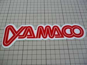 正規品 YAMACO ステッカー 当時物 です(198×61mm) ヤマコ レーシング