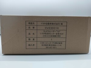 1/30 トヨタ　新型ランドクルーザー70　2023年版　ディーラー　カラーサンプル　非売品　ミニカー　全色セット