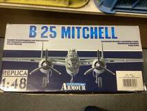 箱傷み フランクリンミント 1/48 B-25 ミッチェル ROUGH RAIDERS MITCHELL FRANKLIN コレクションアーマー ダイキャスト 飛行機 ミニカー_画像8