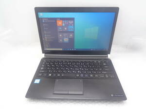 i5第7世代 TOSHIBA dynabook R73/H/i5-7200U 2.5Ghz/8GB/500GB/無線/BLUETOOTH/13.3インチ/Windows10 中古動作品(F520)