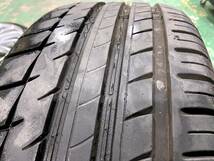 美品 RAYS HOMURA 2×7 8.5j×19インチ +45 PCD112/5H バリ山中古タイヤ 245/35R19付 アウディ BMW メルセデスベンツ フォルクスワーゲン_画像10