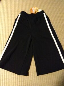 220ふんわりやわらかシャギー裏起毛パンツ　ストレッチ　120