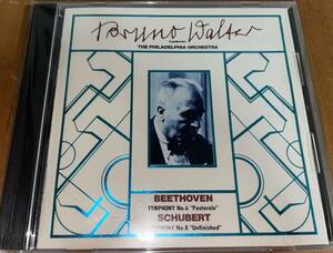 ★BEETHOVEN SYM.No.6 etc. WALTER Phila. CD ベートーヴェン シューベルト★