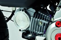 モンキー 125cc 社外品 SP武川 アルミ削り出しシリンダーヘッドＬサイドカバー HONDA_2輪JB03 パーツ オプション_画像2