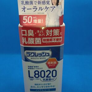 ジェクス ラクレッシュ L8020 乳酸菌 マウスウォッシュ (マイルド) リキッド 450ml+50ml増量 アップルミント風味