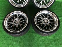 美品☆WEDS MAVERICK マーベリック 709M 21インチ 245/35ZR21 21X10.0+20 21X9.0+26 5H PCD120 4本 セット。。_画像3