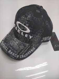 【新品タグ付】オークリー（OAKLEY) FIXED　CAP　FOS901577　カラー：00G（BLACK　PRINT)【FIXED CAP　FA23.0】