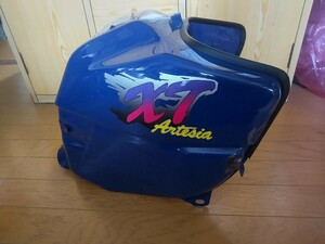 1992s ヤマハ XT400 アルテシア 純正 ガソリンタンク 燃料タンク 4DW 希少 当時物 昭和