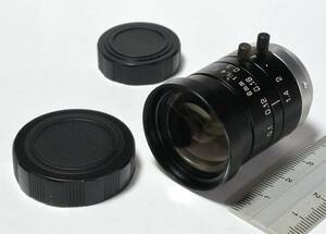 ★ 杉藤/Sugitoh　TSMY-0614　メガピクセル レンズ　6mm F1.4　Cマウント　1/2"　広角　FA産業用/監視用　美品　（送料230円～）