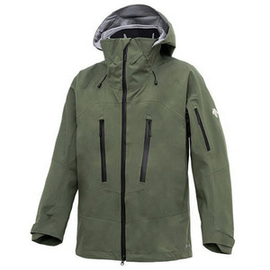 【未使用品】DESCENTE デサント スキーウェア シェルジャケット DWUWJK52/DOL ダークオリーブ Sサイズ 男女兼用