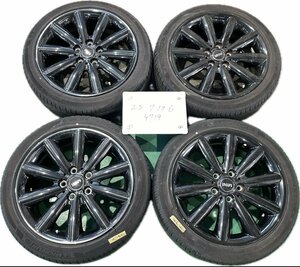 ★CBA-XR20M BMW クーパーS F56　純正 17インチ アルミ ホイール　4本　17×7J +54 PCD112 5穴 ハブ径67　205/45R17　タイヤ交換前提★