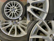 ★CBA-MB4204S MB系　ボルボ V50　純正　17インチ アルミ ホイール　4本　17×7J +52.5 PCD108 5穴 ハブ63.4　205/50R17　タイヤ交換前提★_画像2