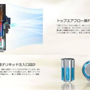 新品 Joyetech ジョイテック eGo AIO2 ローズゴールド スターターキット シンプルパッケージモデル 1700mAh 2ml 電子タバコの画像3