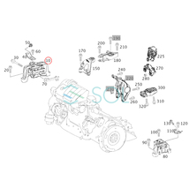 ベンツ W176 W246 C117 W117 X156 エンジンマウント 右側 A180 A250 B180 B250 CLA180 CLA220 CLA250 GLA180 GLA220 GLA250 2462402517_画像3