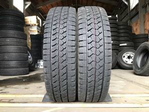 □LN006□215/70R17.5 118/116LT　BRIDGESTONE　W979【2021年製/SNOWイボ付！】2本セット　