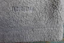 J. CREW 2000年代初頭 COTTON/POLY 4つボタンシャツジャケット 胸ポケット もこもこ 丸襟 S POLOラルフローレン GAP ブルックスブラザーズ _画像6