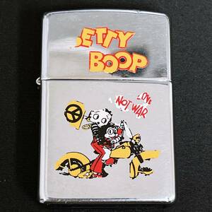 1994年　レア物　廃番品　ZIPPO　ジッポー　ライター　ベティー　ベティブープ　BETTY BOOP　USA製　中古　動作未確認　ジャンク