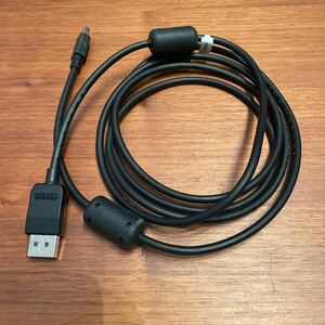 Mini DisplayPort-DisplayPortモニターケーブル(デジタル接続・2.0m)／PM200-BK 純正品　EIZO純正品