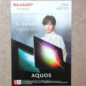 シャープ テレビ カタログ　AQUOS SHARP アクオス TV 2022年11月