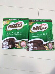 ネスレ　Nestle　ミロ　オトナの甘さ　2袋