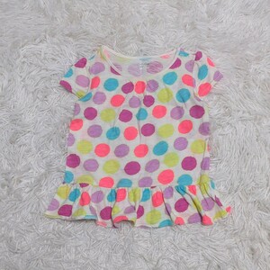 【1円スタート】babygap　ベビーギャップ　半袖　トップス　80cm　12-18month　水玉　女の子　ベビー　子供服