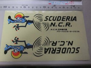 ★★　昭和　当時物　ステッカー　アンティークコレクション　ドカティ　ベベル　NCR　SCUDERIA　パワーハウス