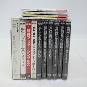 チェッカーズ CD アルバム 8cmシングル まとめて14枚セット/THE CHECKERS/藤井フミヤ シングルス/Seven Heaven 他/昭和歌謡曲　60