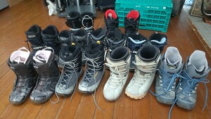 C866 スノーボードブーツ まとめ 10点 Burton/AIRWALK/SALOMON/その他 現状品 JUNK