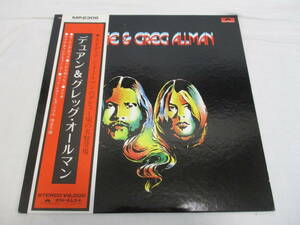 ( Allman Brothers Band ) Duane & Greg Allman デュアン＆グレッグ・オールマン 国内盤 初回　LP 1973年プレス 帯付き